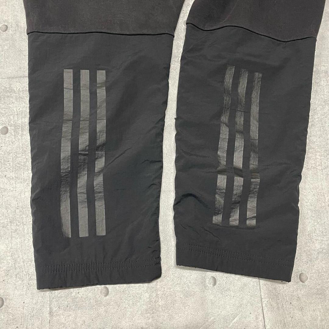 adidas クロップドパンツ ファブミックス 素材切替え アディダス