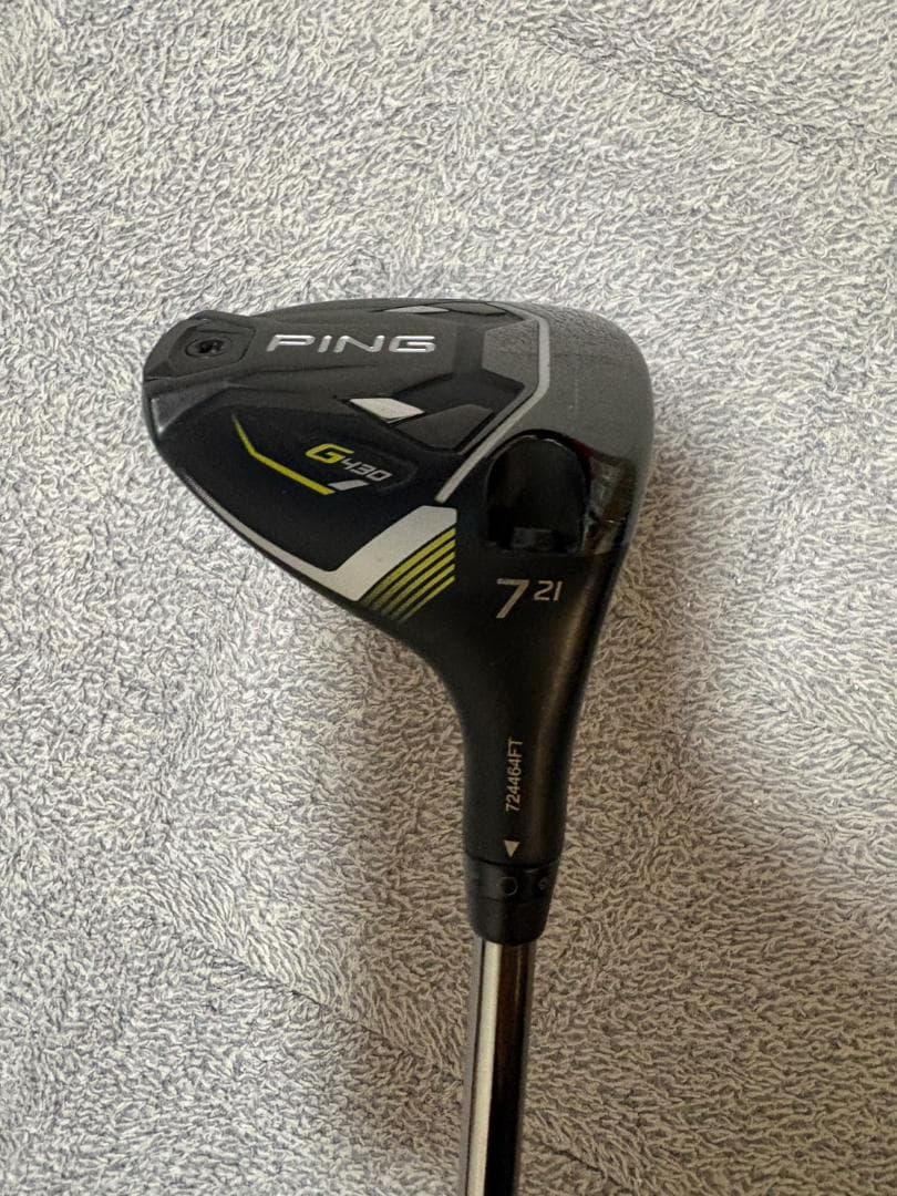 PING G430フェアウェイウッド 7W21度 TOUR2.0CHROME75