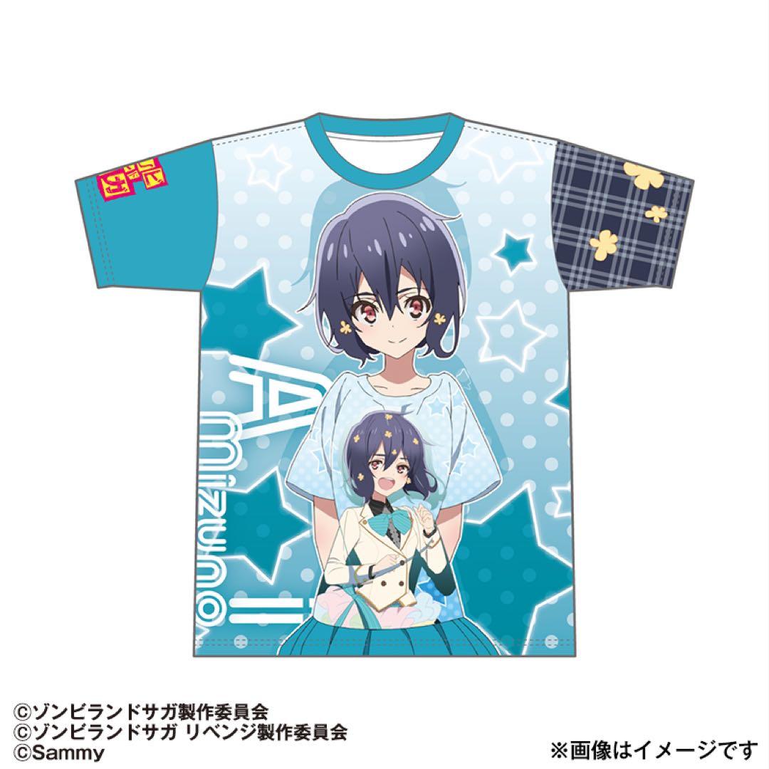Pゾンビランドサガ 水野愛 フルグラフィックTシャツ サミー商店