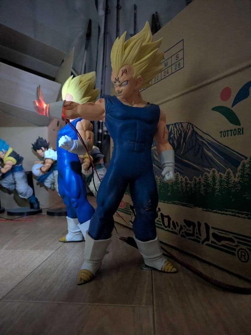ドラゴンボール魔人ベジータ LED点灯点滅リレー付きフルセット