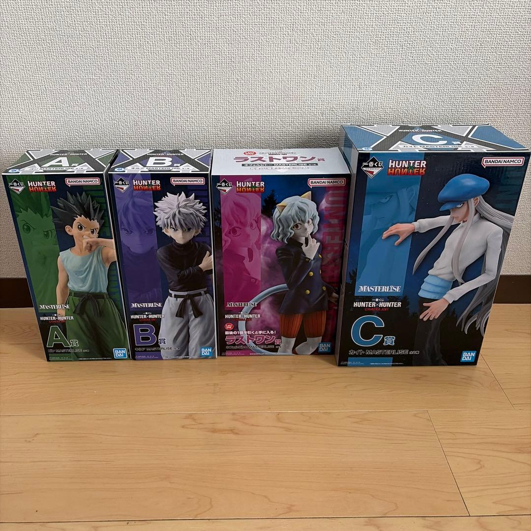 HUNTER×HUNTER MASTERLISE フィギュア4体セット