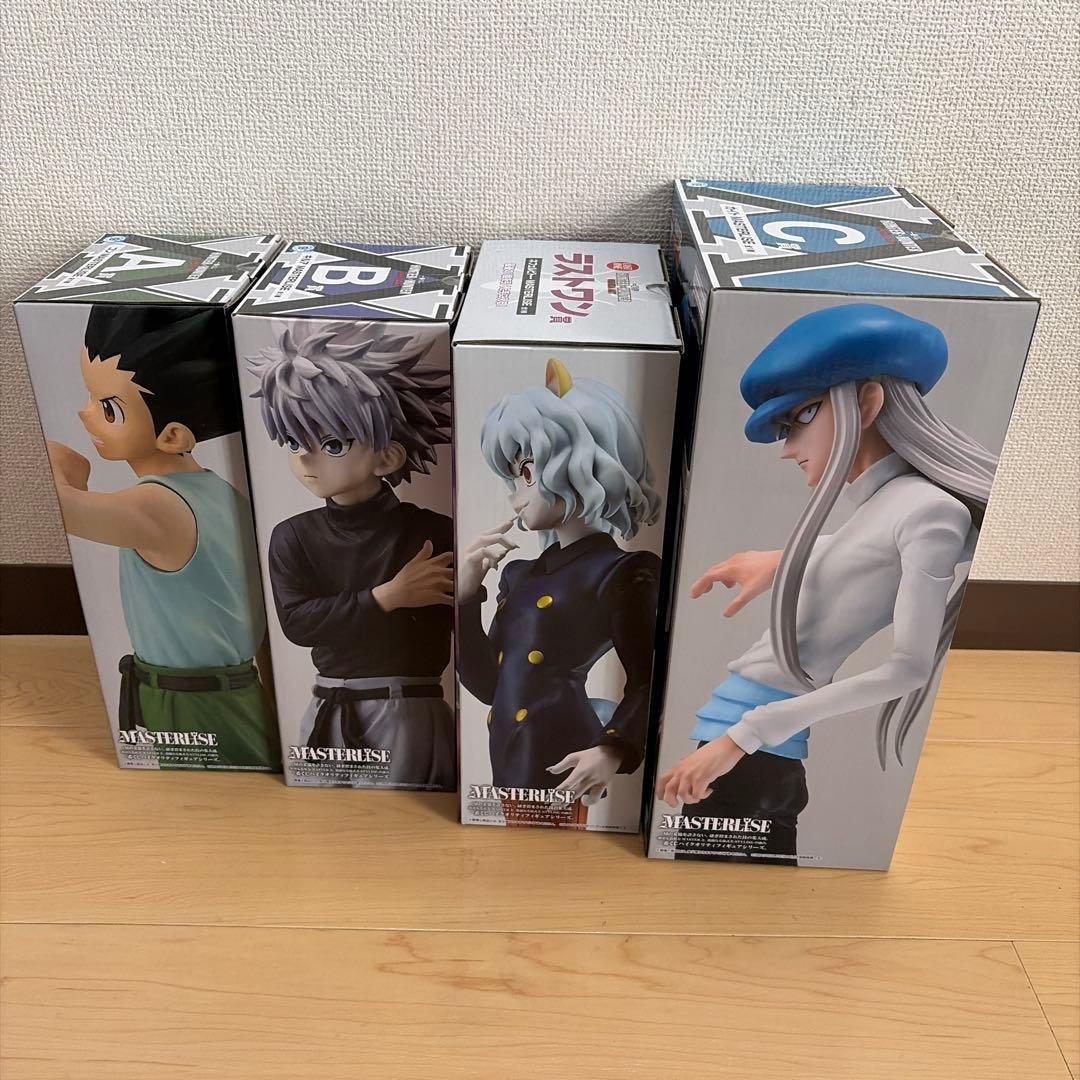 HUNTER×HUNTER MASTERLISE フィギュア4体セット