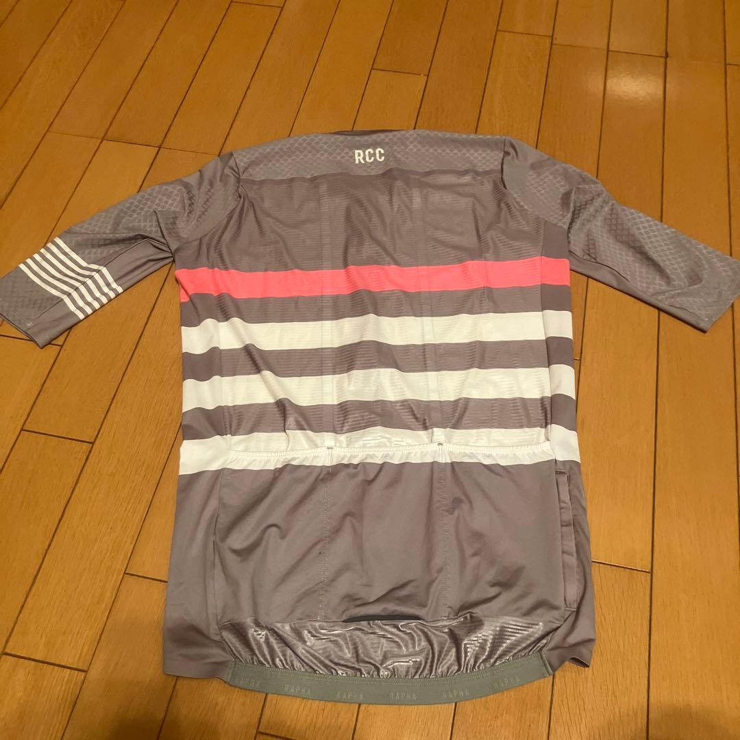 Rapha RCC サイクルジャージ グレー/ピンク
