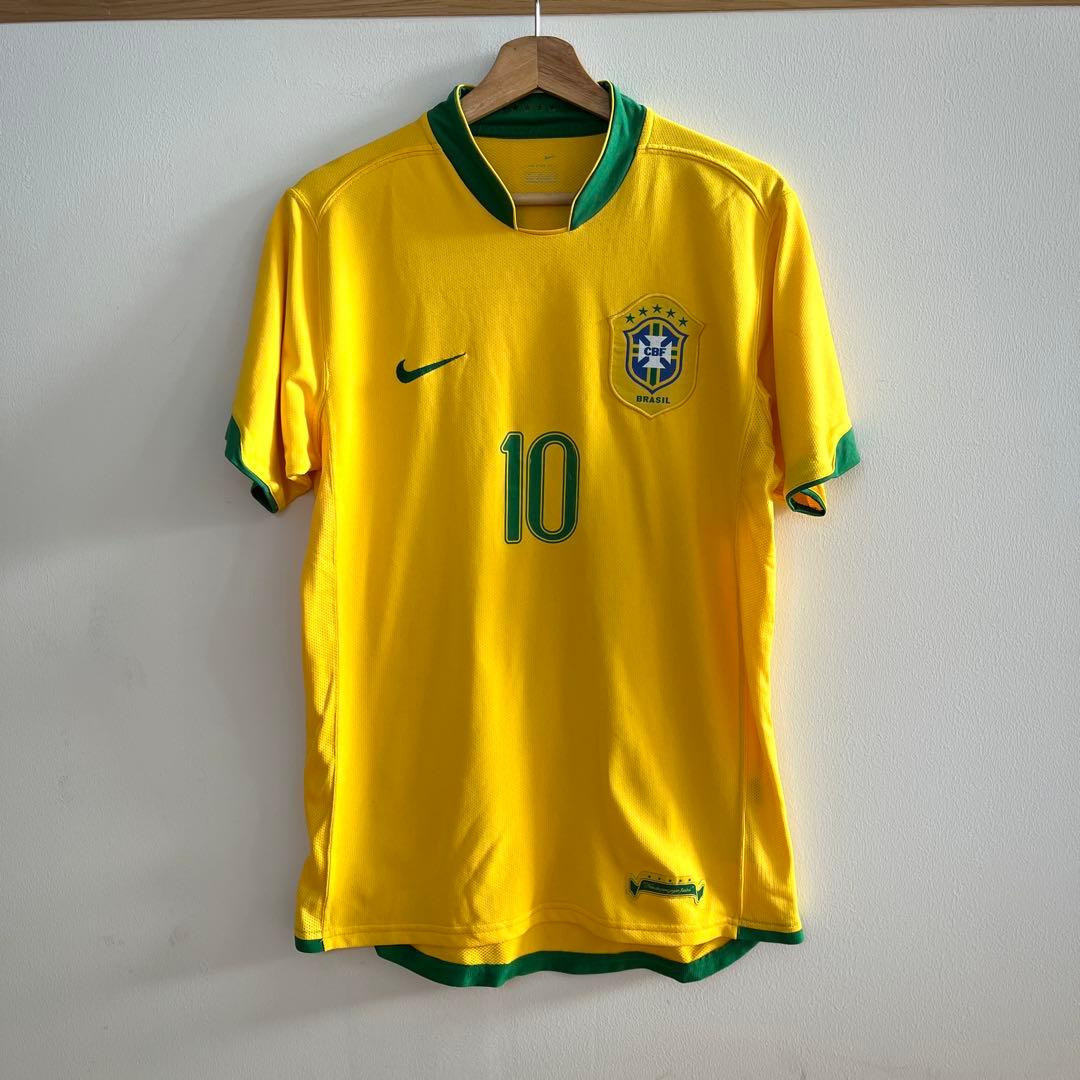 【レア出品】2006年シーズン ブラジル代表 ホームユニフォーム ロナウジーニョ