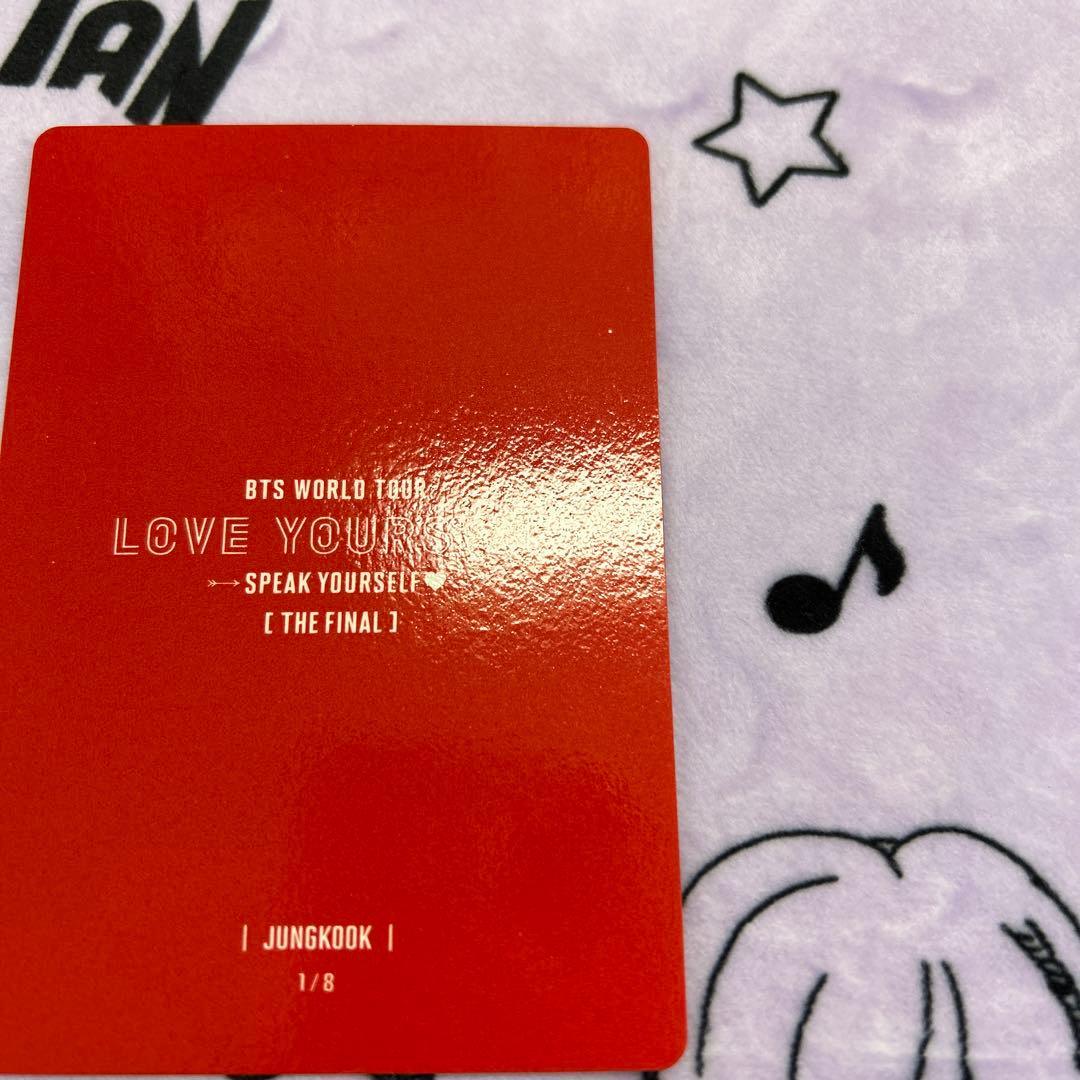 BTS LYS SYS THE FINAL ミニフォト グク ユニット