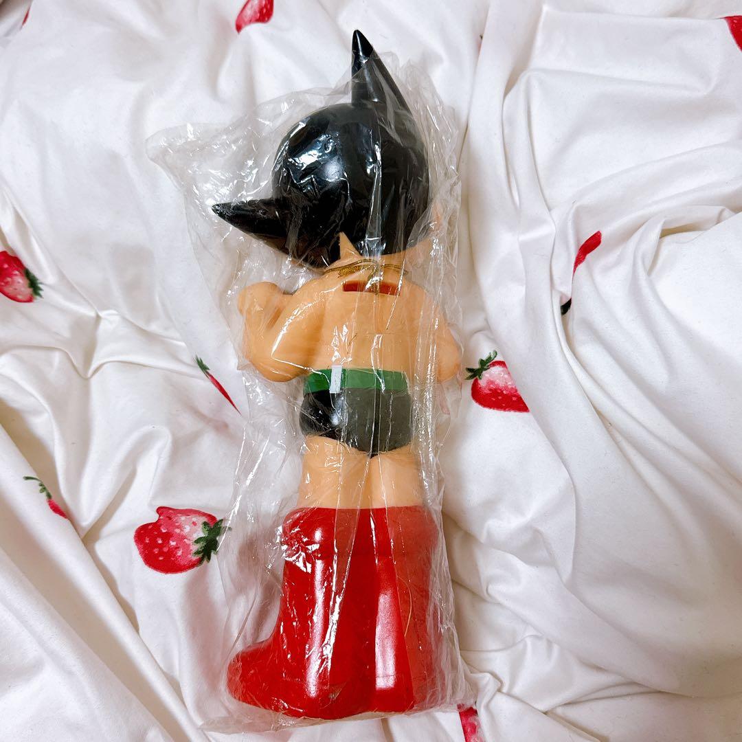 鉄腕アトム ビッグマネーバンク 貯金箱 ソフビ　約29cm 2体セット