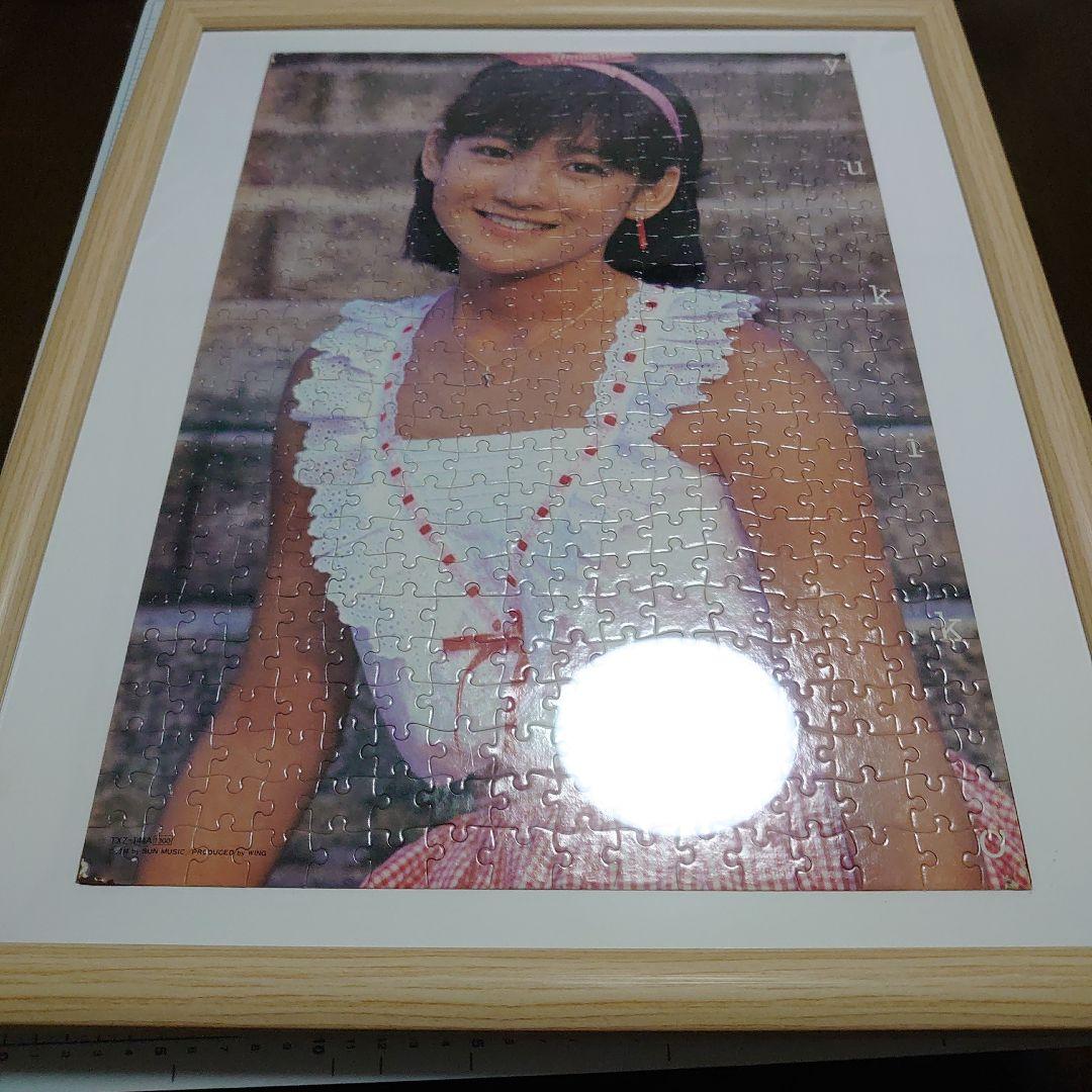 岡田有希子のパズル　フレーム付き完成品400ピース