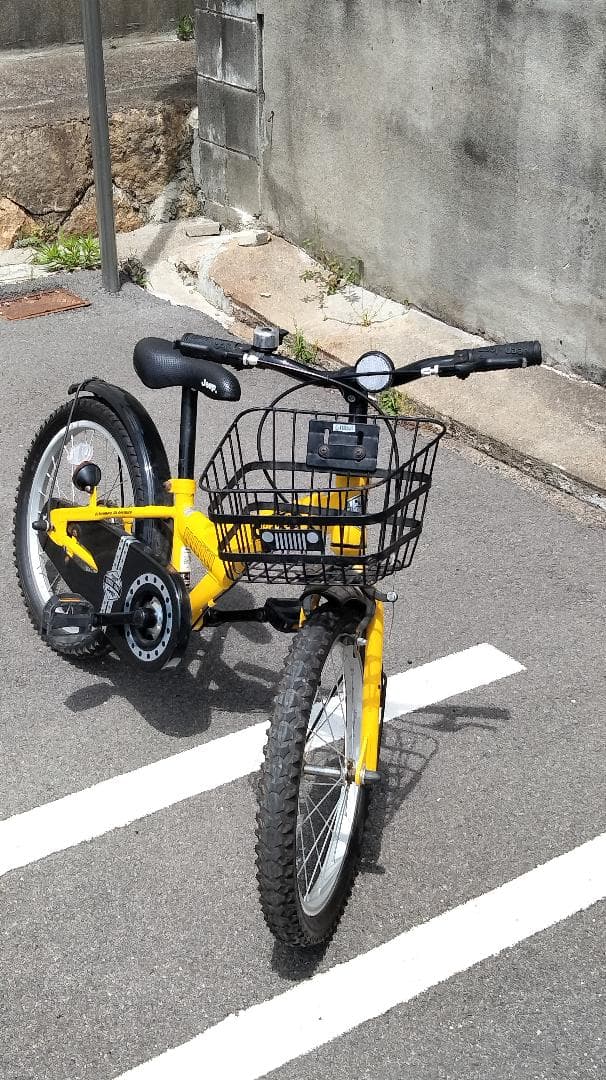 (No 0521) Jeep 18インチ イエロー