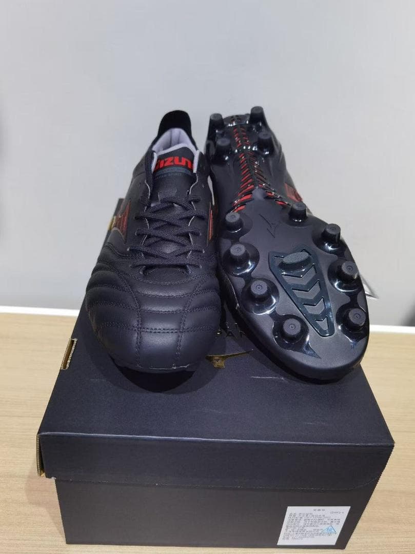 Mizuno MORELIA NEO 4 ブラック サッカースパイク 26.5