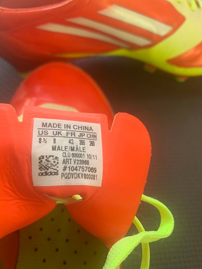 F50 adizero SG アディゼロ　mix 26.5