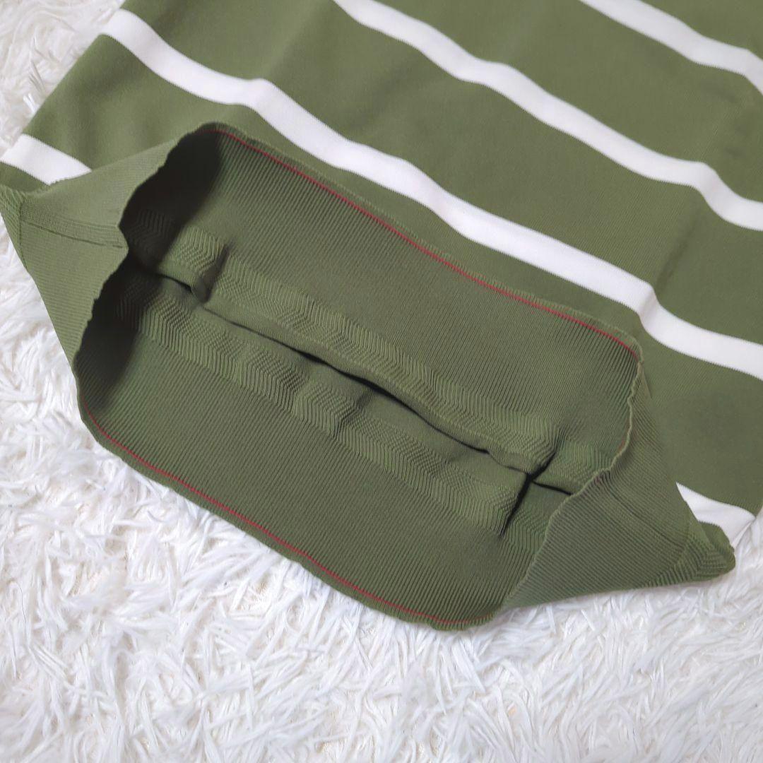 ✩新品未使用✩ブリーフィング　クルーネックニット　ボーダー　長袖 M