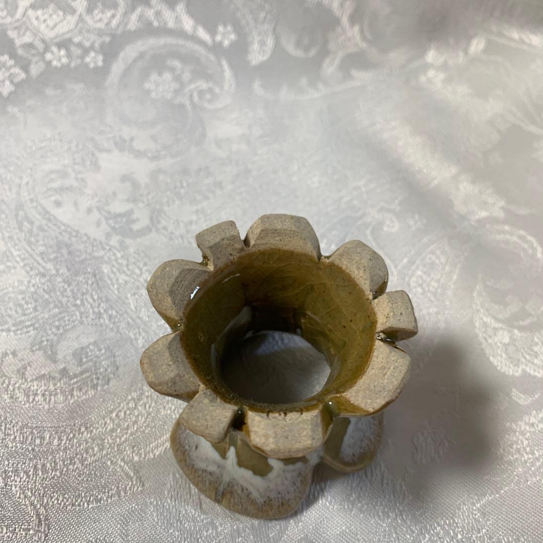 茶道具　七種蓋置　三つ葉