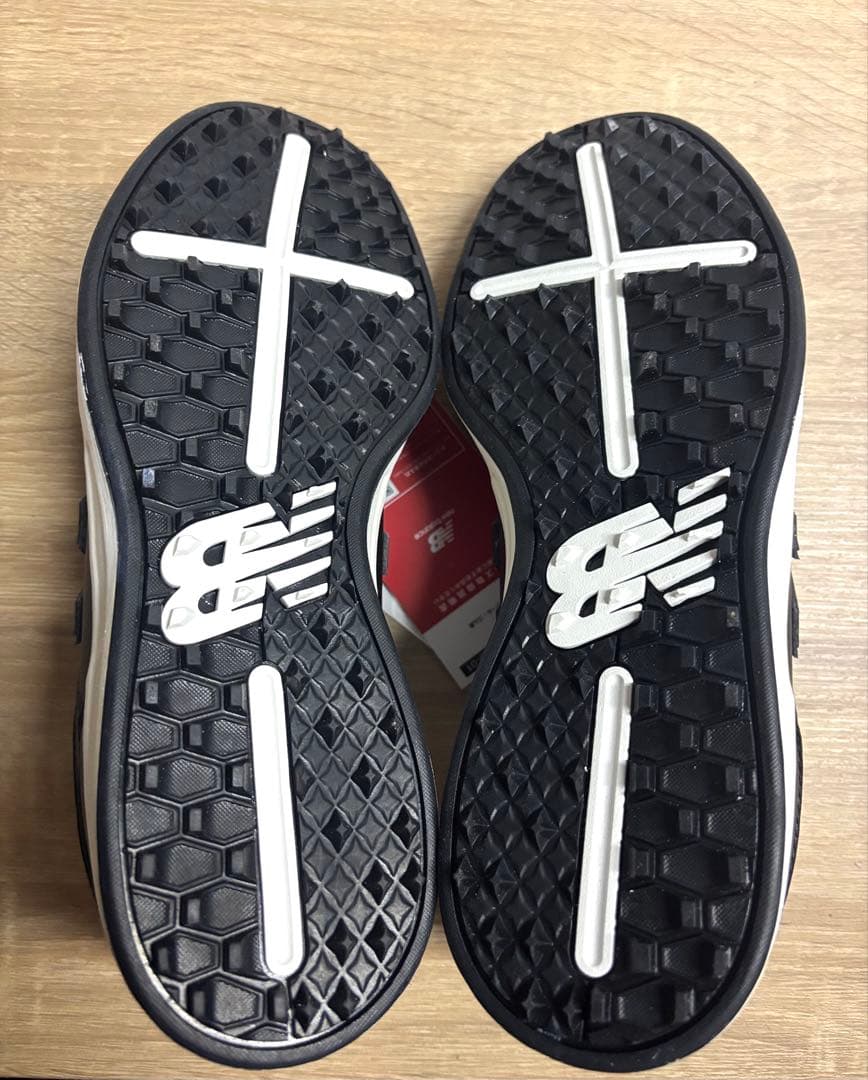 未使用 26cm 2E ニューバランスゴルフシューズ UGC480PC ブラック