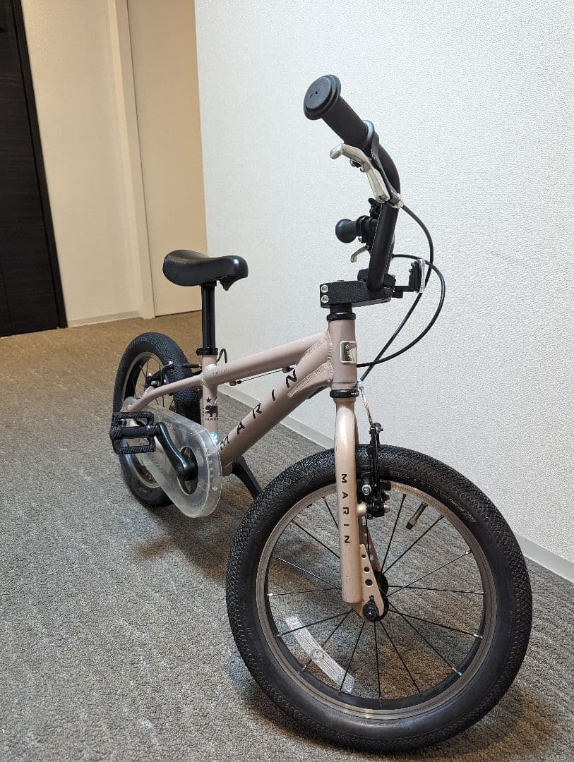 （屋内保管）MARIN 子供用自転車 16インチ ベージュ