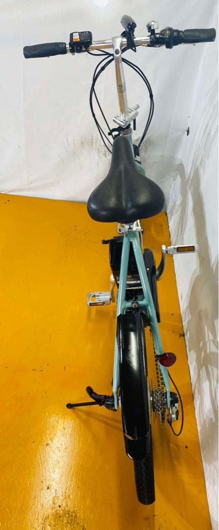 送料無料 条件付き パナソニック折り畳み式 前18/後20型 電動自転車中古車