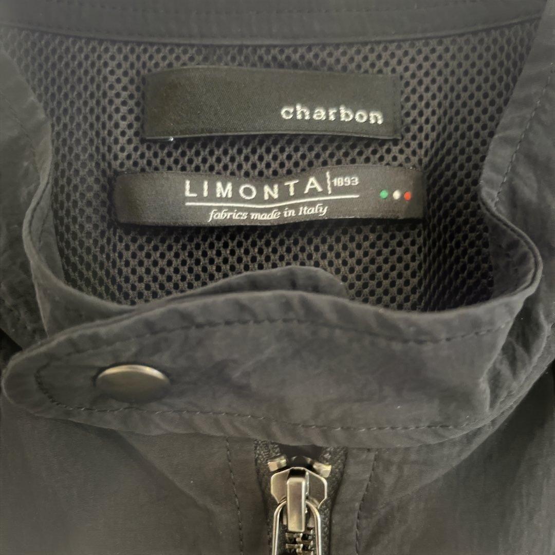 charbon LIMONTA NYLON RIDERS VEST ブラック L