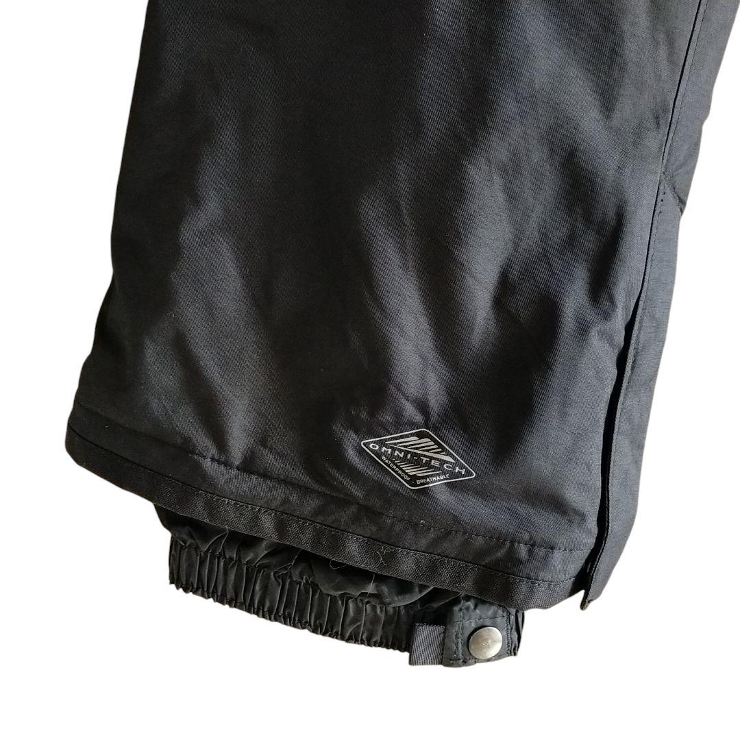 【美品 高機能】US Columbia OMNI-TECH 黒 スノーパンツ