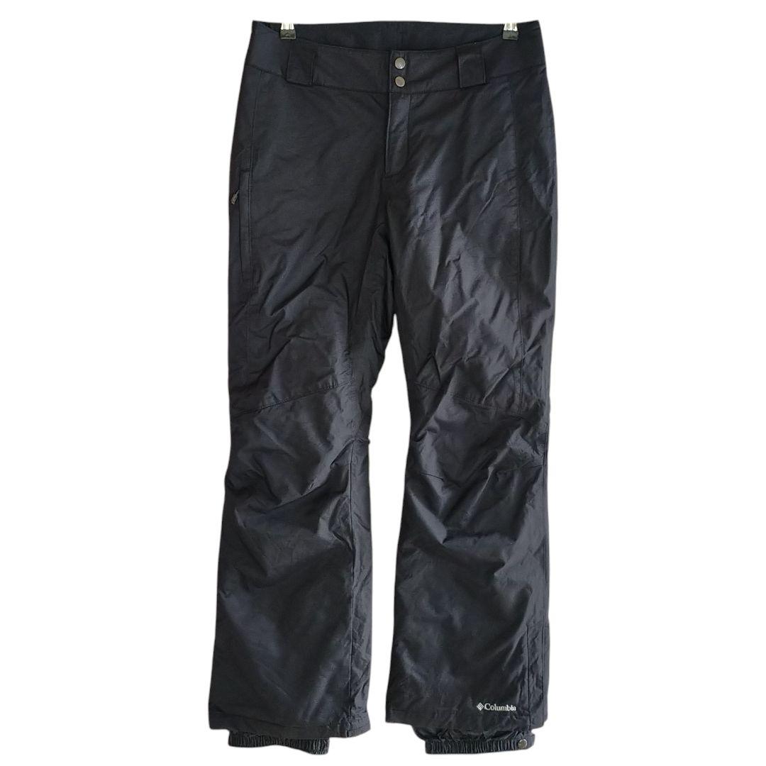 【美品 高機能】US Columbia OMNI-TECH 黒 スノーパンツ