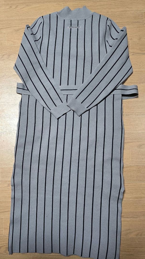 ❣️美品❣️PGパーリーゲイツモックネック、ニット素材のワンピース★サイズ1