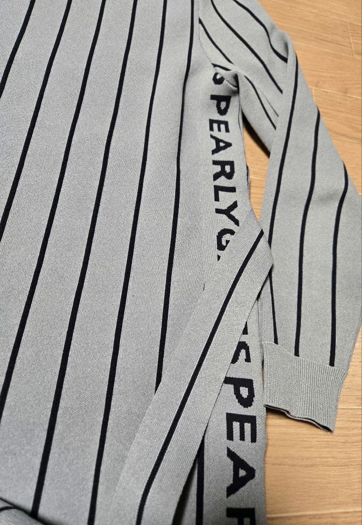 ❣️美品❣️PGパーリーゲイツモックネック、ニット素材のワンピース★サイズ1