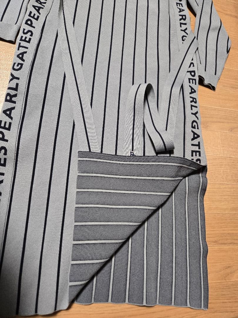 ❣️美品❣️PGパーリーゲイツモックネック、ニット素材のワンピース★サイズ1