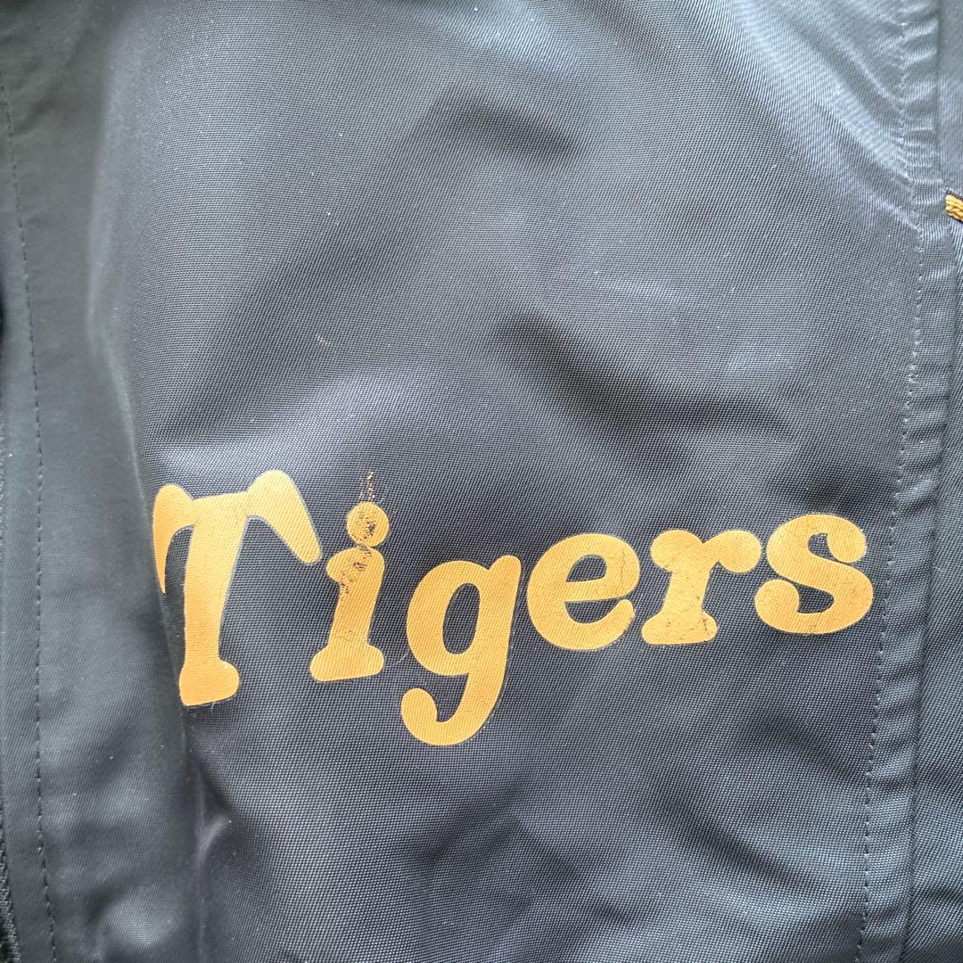 闘将星野Rawlings Tigers 阪神タイガースジャケット 黒　M