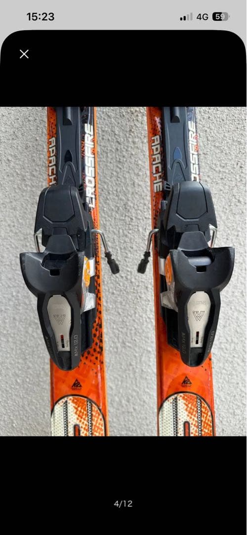 スキー板　K2 APACHE Crossfire サイズ170cm
