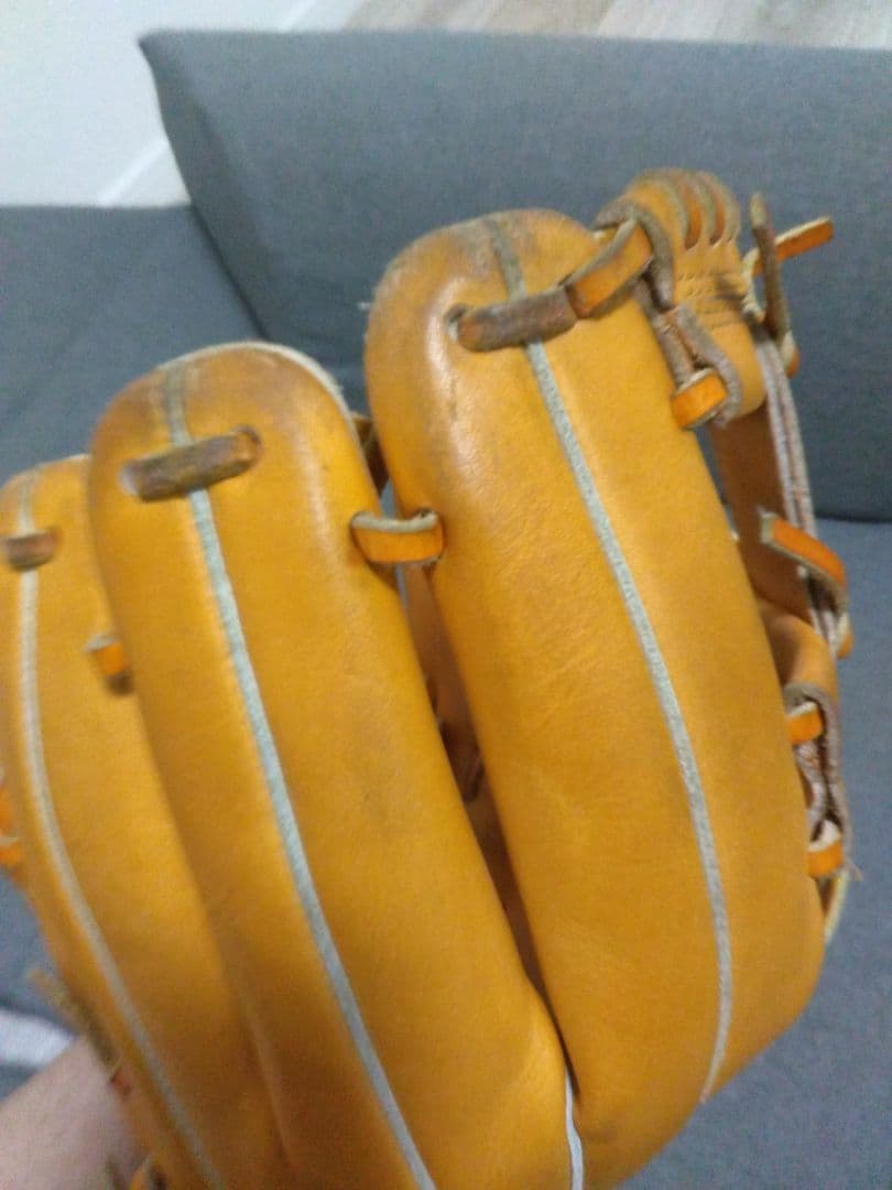 ZETT 軟式グローブ オレンジ　内野手 本日限定特価
