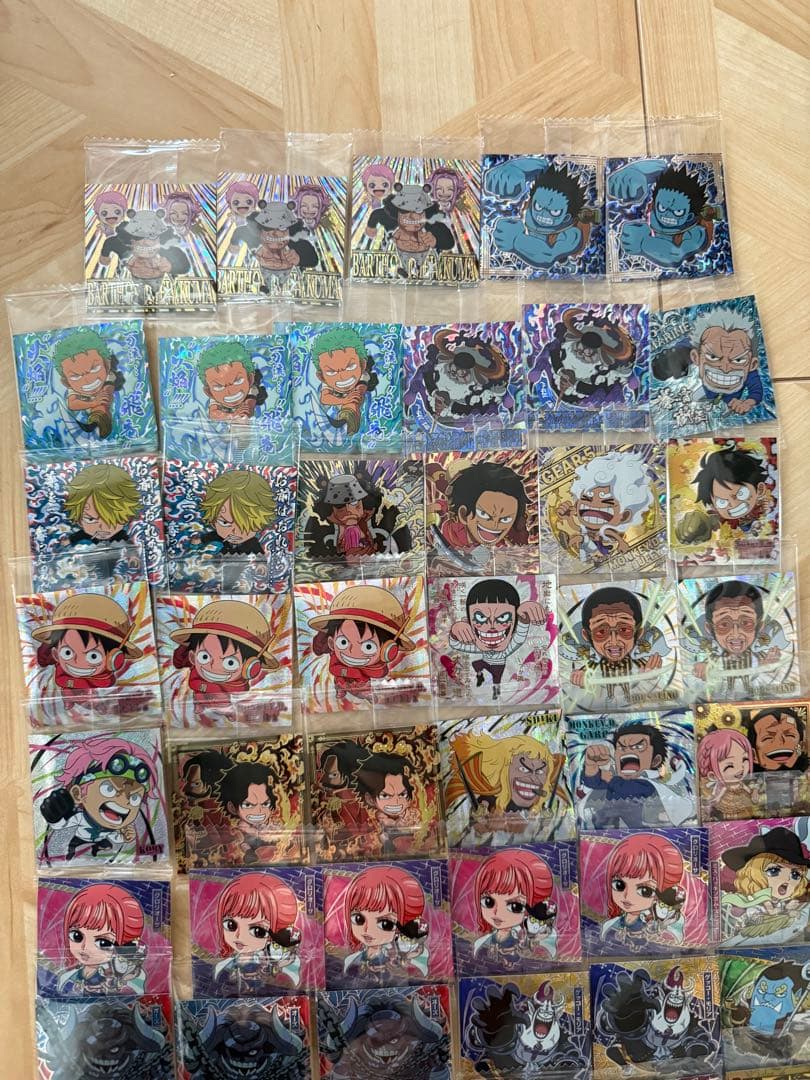 ワンピース　ウエハース　シール