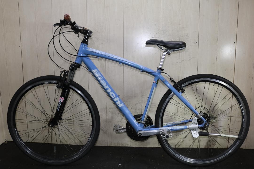 ビアンキcamaleonte 700C アルミ 21速 470mm クロス