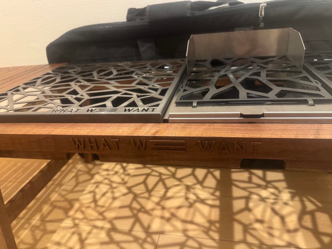 美品WHAT WE WANT EXTENSIONTABLE ウォールナット 6点