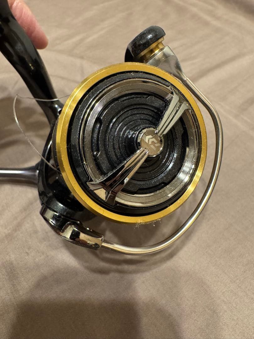 カルディア　LT3000 SLPスプール、ハンドルノブ付き