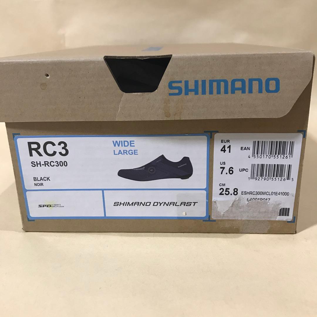 新品未使用　SHIMANO RC3 ビンディングシューズ　41 ワイド
