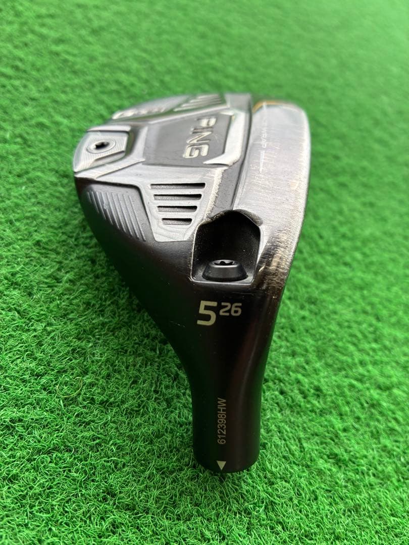 PING G425 5Uユーティリティー 26度ヘッドのみ、ヘッドカバー付き