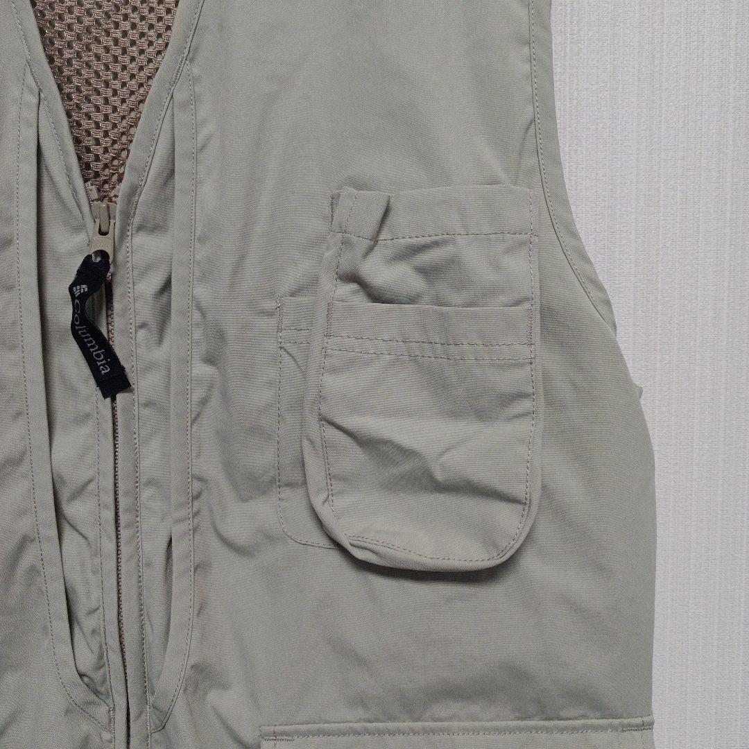 【美品】コロンビア　フィッシング　ハンティング　ベスト　XL