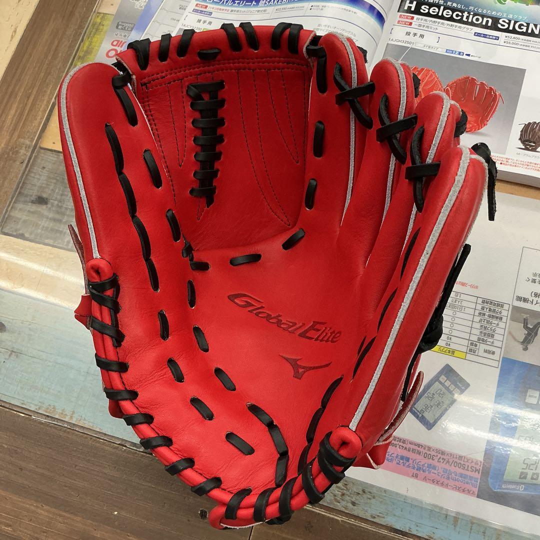 Mizuno 軟式投手用グローブ 型付けサービス