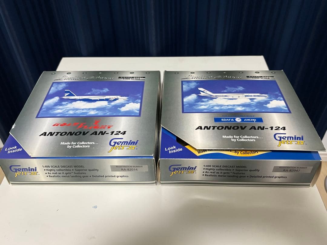 【難あり】Gemini Jets ANTONOV AN-124 2機セット