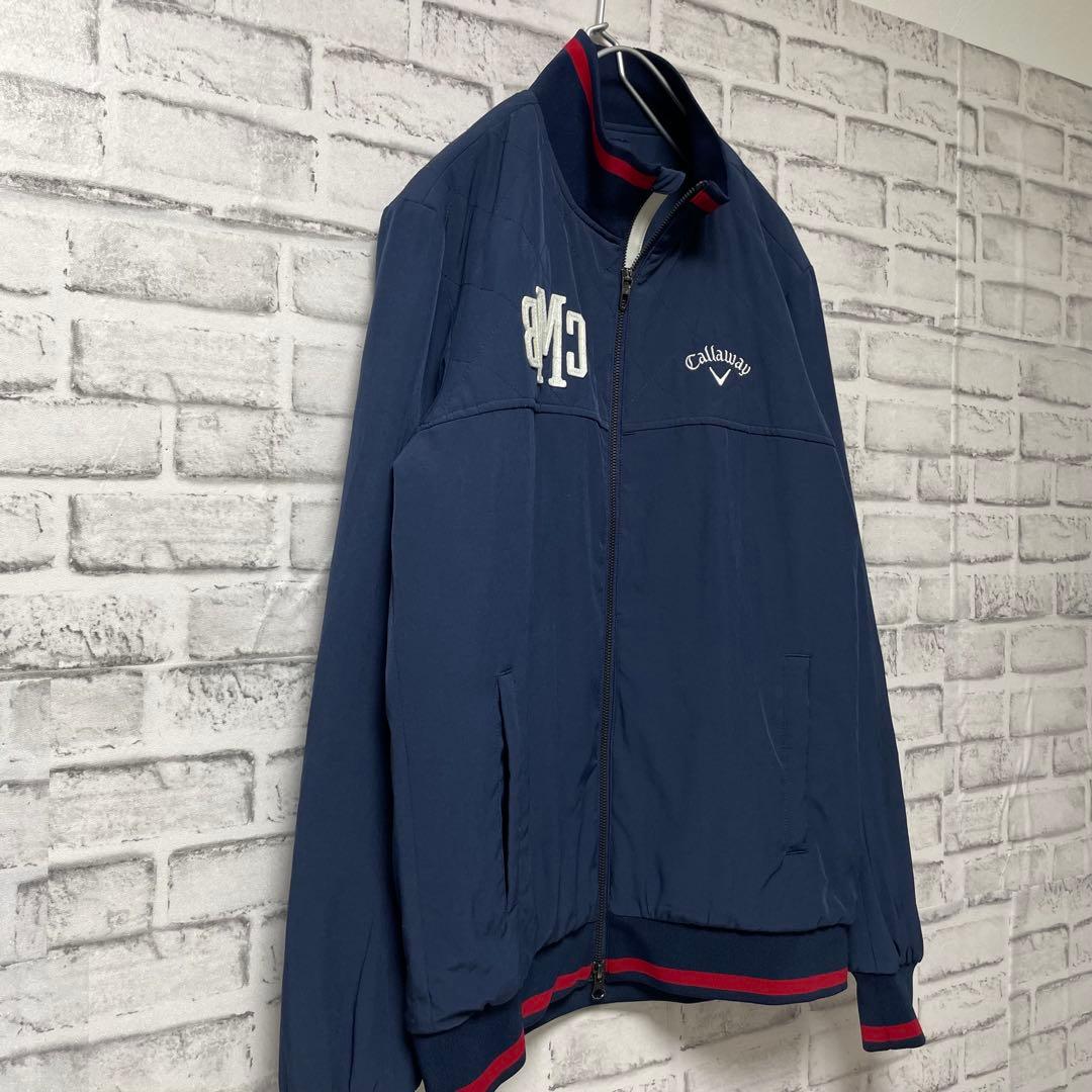 美品！ Callaway キャロウェイ 中綿ジップアップジャケット　ブルゾン