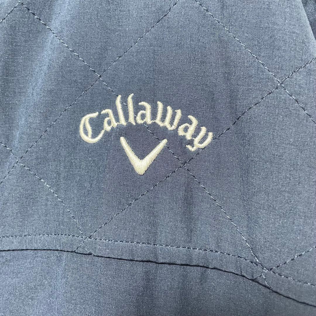 美品！ Callaway キャロウェイ 中綿ジップアップジャケット　ブルゾン