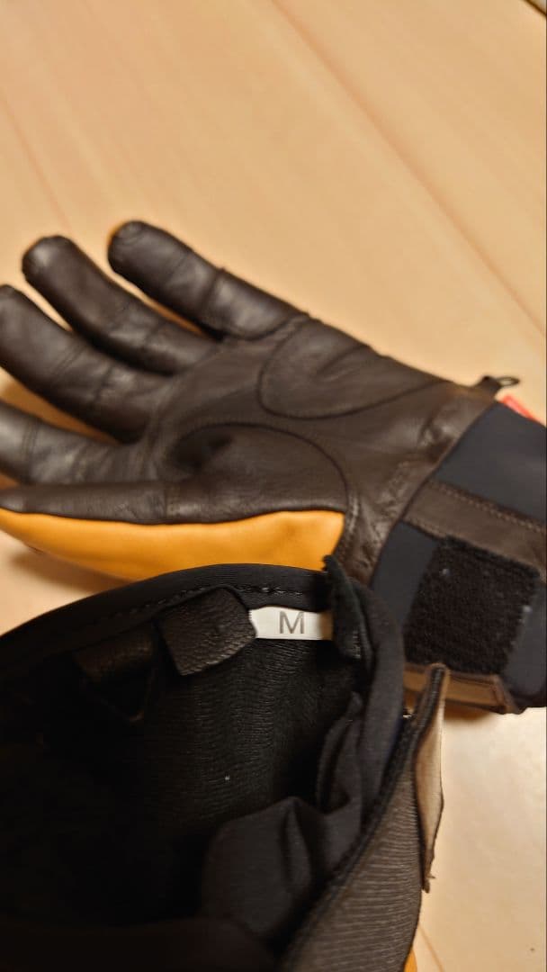 松岡手袋 ESK-2150 GL Mサイズ コルクBR 使用1日 美品
