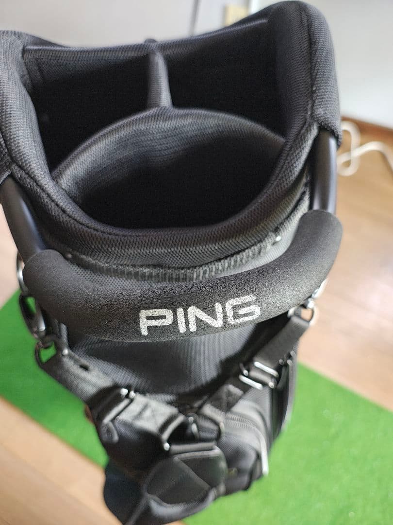 美品　PING ワンポケット キャディバッグ CB-P211