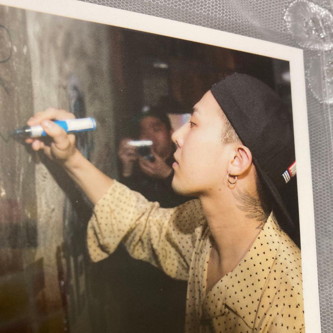 BIGBANG G–DRAGON ジヨン ポラロイド風カード