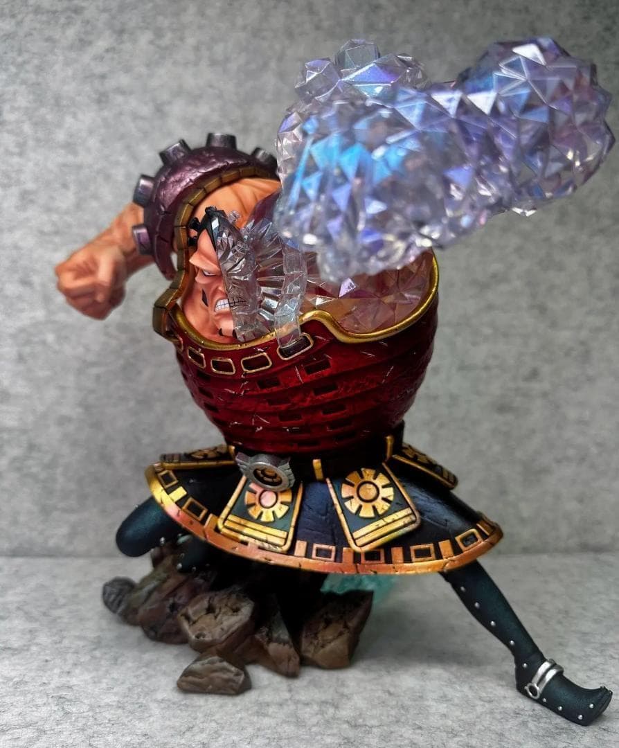 ワンピース ダイヤモンド・ジョズ ガレージキット フィギュア 塗装済み完成品