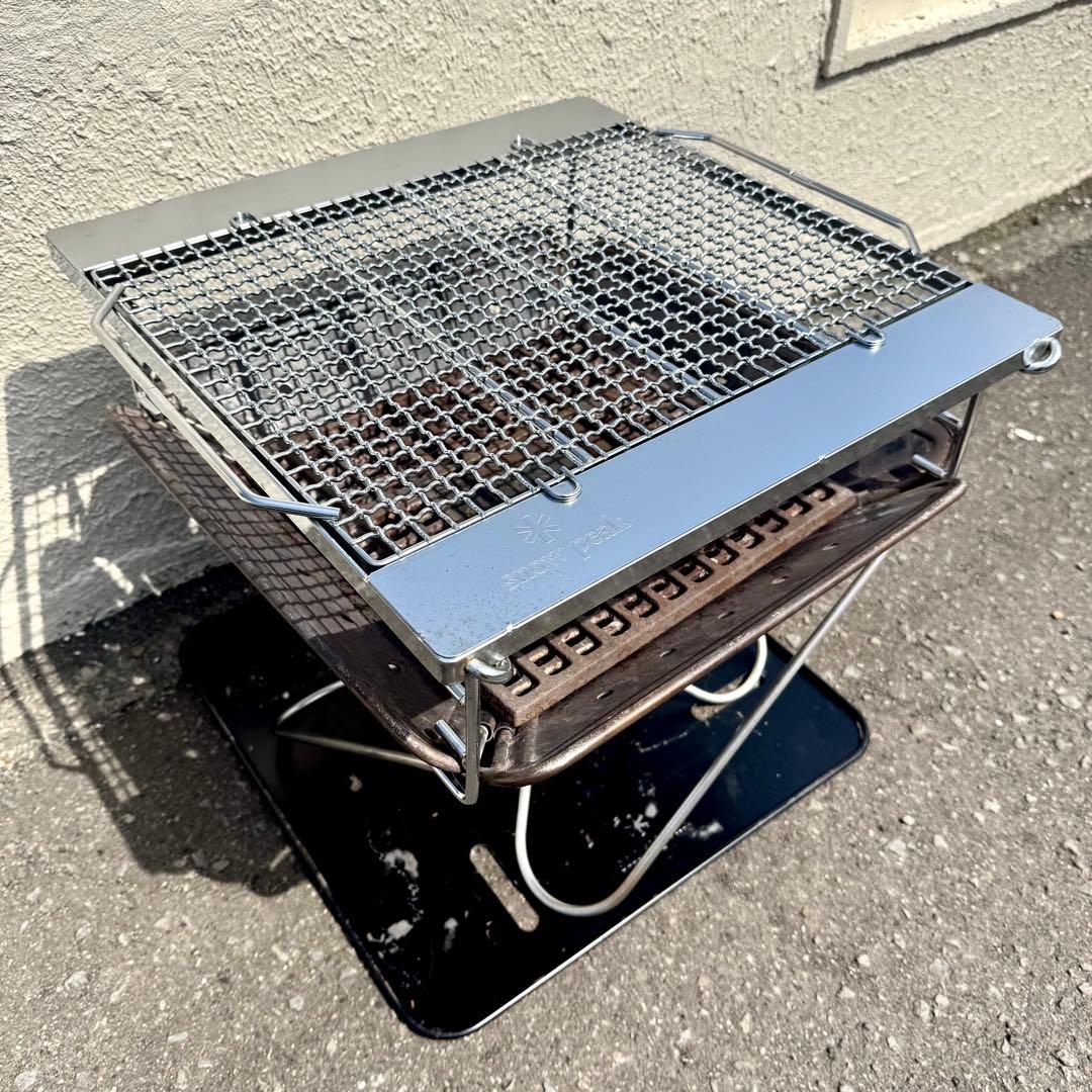 廃盤色Peak焚火台L 7点フルセット 焼きアミ Pro焚火ツールPro