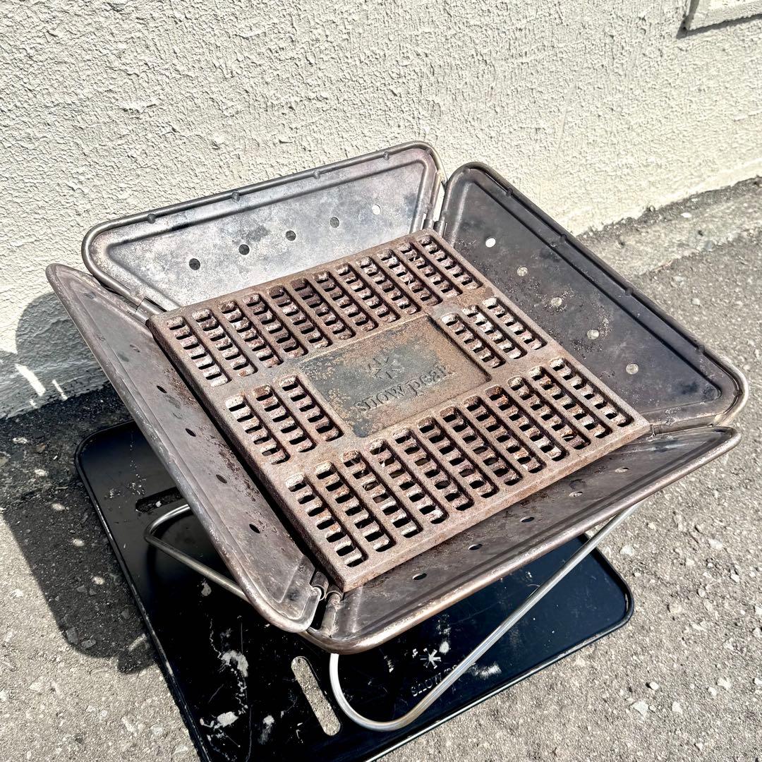 廃盤色Peak焚火台L 7点フルセット 焼きアミ Pro焚火ツールPro