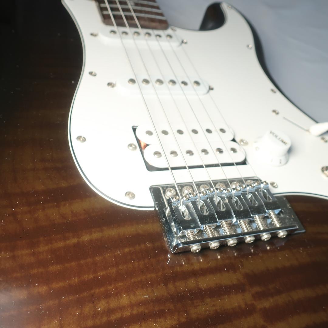 BUSKER'S BH2/FM TBK エレキギター タップスイッチ搭載 虎杢