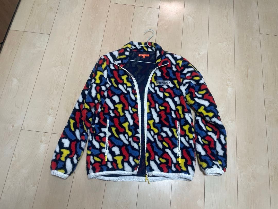 BEAMS GOLF フリース ブルゾン