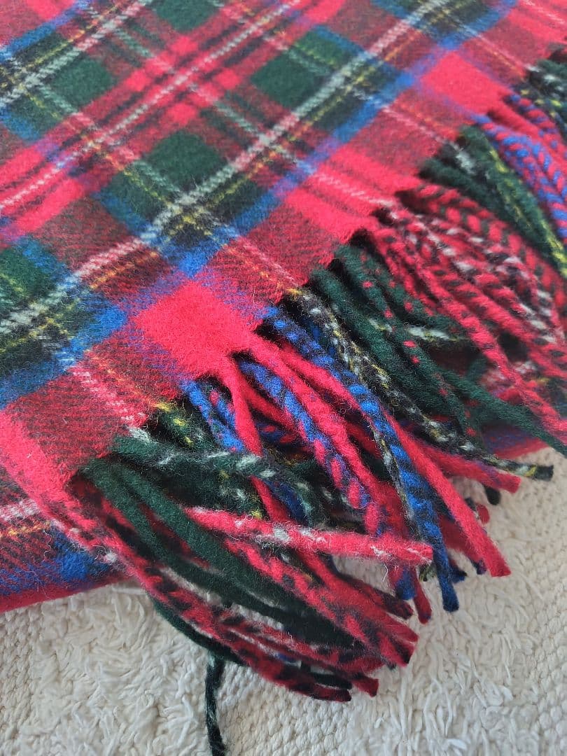新品タグ付き　ラルフローレン　RALPH LAUREN 　チェック　ひざ掛け