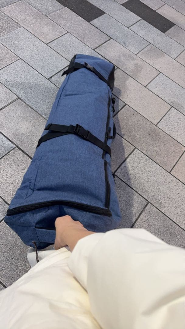 【ほぼ新品】スキーケース 165cm ダブル収納 小川町購入