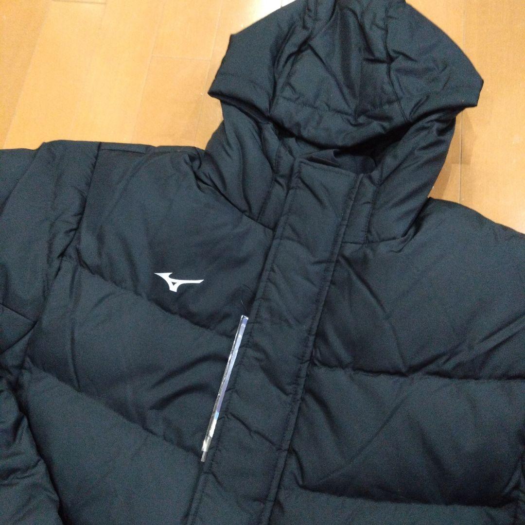 新品　ミズノ ベンチコート　ダウン XL ブラック 32ME955009